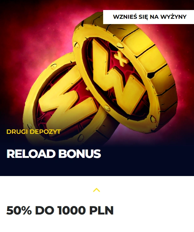 Energy Casino Bonus od drugiego depozytu